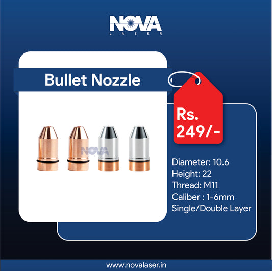 DNE Bullet Nozzle I Dia - 10.6 - Nova Laser