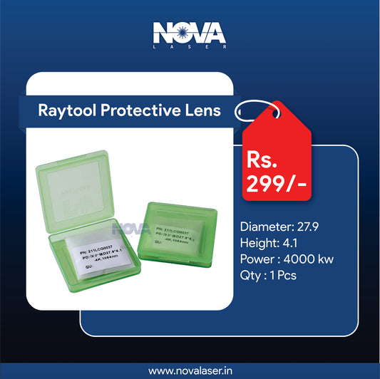 Raytool Protective Lens 27.9x4.1 - Nova Laser