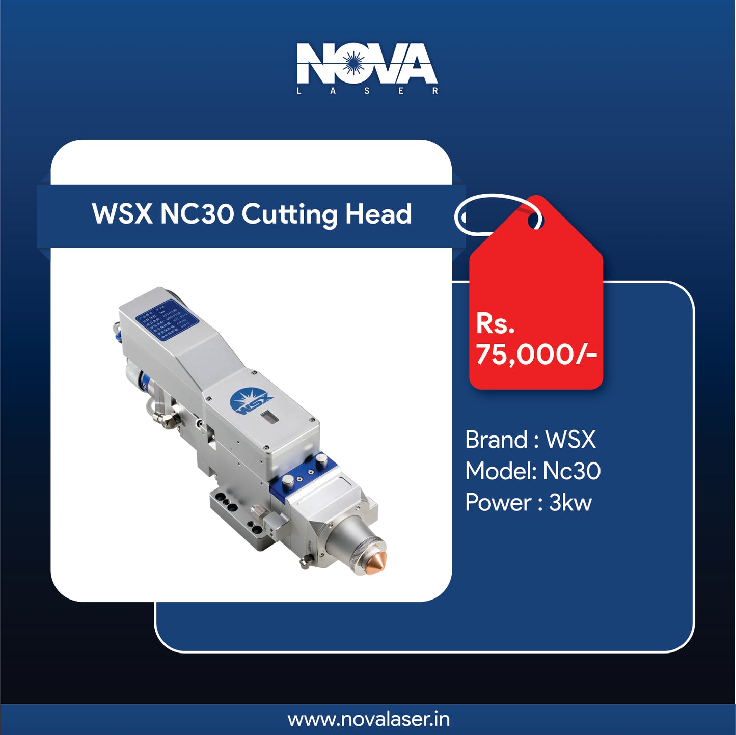 NC30 - WSX Laser Cutting Head