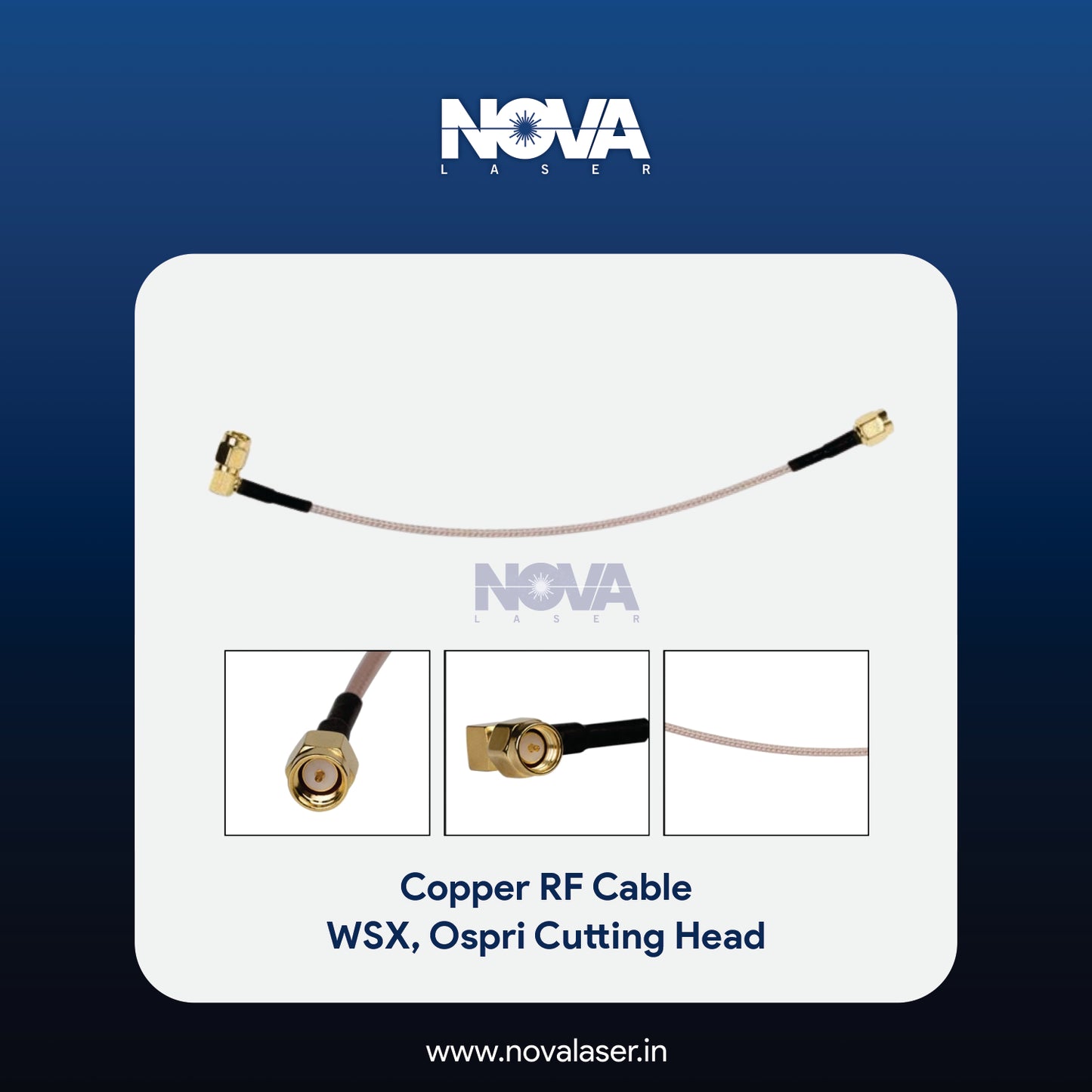 Copper RF Cable/ Sensor Cable For Ospri & WSX - Nova Laser